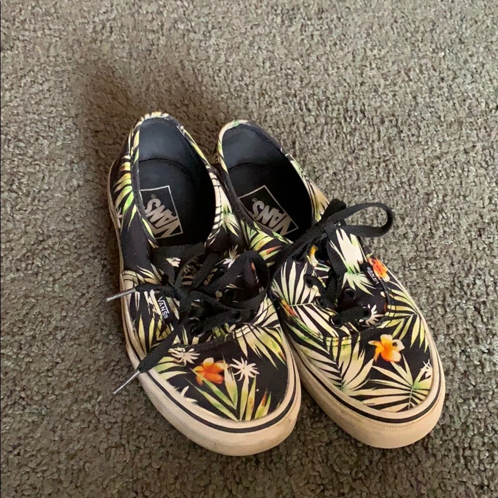 Low top tropical vans